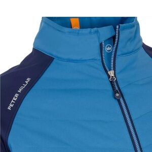 NWT PETER MILLAR Merge Elite Hybrid Jacket Jewel Navy Blue Men’s Size Large